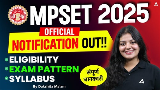 4K views · 37 reactions | MP SET 2025 Notification  | MP SET Application Form 2025 | MP SET Eligibility Criteria & Syllabus #mpset #mpsetnotification #mpsetexam #mpsetapplication #jrfprepadda247 | Teachers Adda | Facebook