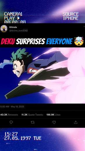 Deku surprises everyone #myheroacademia #mha #amv #anime