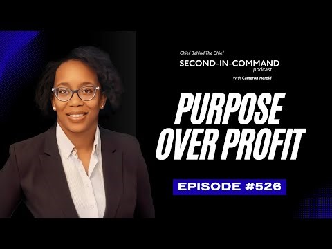 What It Really Takes to Be a COO — Dr. Melonie Boone on Mission-Driven Ops