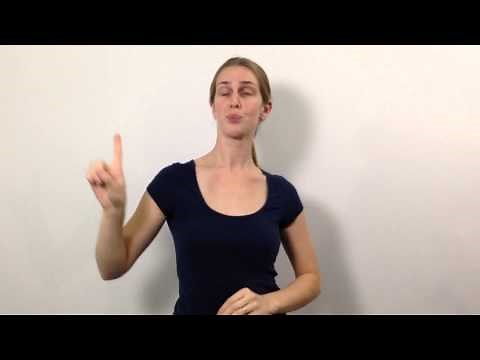 Kristen Alary - Signing ASL "The Gum Story"