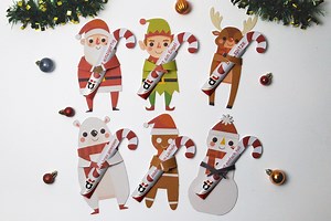 Duplo Banderole Weihnachten – DIY Vorlage Für Süßes Mitbringsel, Adventsgeschenk DIY Kleinigkeit, Duplo Geschenk, Duplo Geschenkidee - Etsy