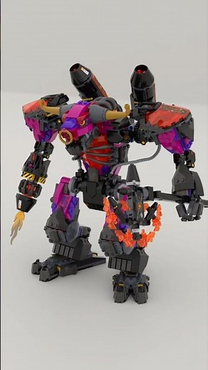 LEGO 80010 Demon Bull King Satisfying Speed Build #lego #legomecha #legomech