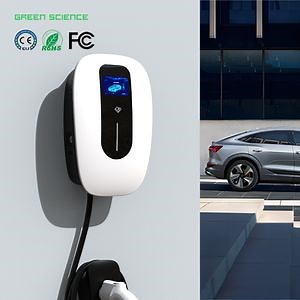 230V AC Level 2 Ocpp Commercial Use Charging Stations Home EV Charger Wallbox with CE FCC RoHS Manufacture