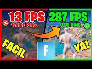 ✅THE *DEFINITIVE* GUIDE OF OPTIMIZATION🔧 (+200 FPS AND 0 PING)🚀 IN SEASON 1 CHAPTER 5 FORTNITE PC