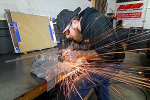 Mocking up the Drivetrain in Mark Stielow’s Latest 1969 Camaro Build