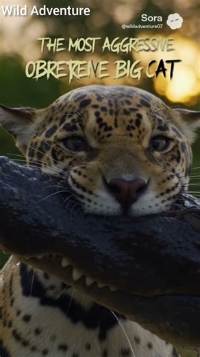 “The Most Aggressive Big Cat on Earth 😳 | Jaguar’s Brutal Hunting Power!”
