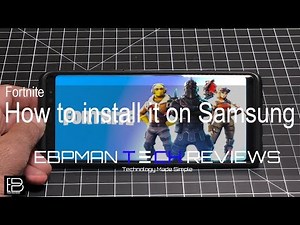 How to install Fortnite APK for Android on Samsung Phones