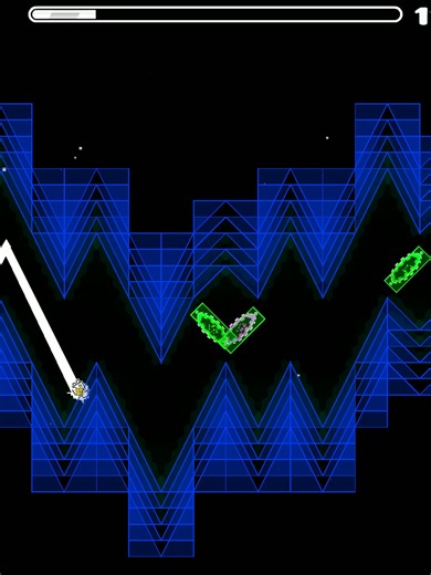 Geometry Dash: Easy Wave Challenge (ID 117220823)