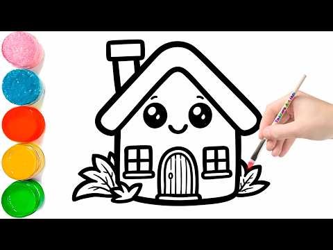 Simple House Drawing | How to Draw a House Easy Step by Step