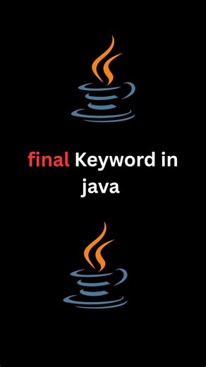 EduAshthal on Instagram: "final Keyword in java 🎯 . . 🗣️ Share with job seekers ✅ . . 👉 Follow us for daily learning ✅ @eduashthal . . Tags: #eduashthal #finalkeyword #javakeywords #javatutorial #javabasics #javalearning #efficientprogramming #javaprogramming #programminglanguage #backenddeveloper #frontenddeveloper #developers #devcommunity #coderslife💻👓 #java #advancejava #MultithreadingInJava #interviewquestionandanswer #interviewquestions #technicalquestions #hrquestions #pythonlearning
