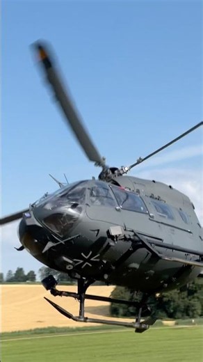 Low Pass of a German Air Force H145M LUH SOF Helicopter #h145 #helicopter #airforce