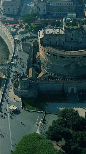 🇮🇹 Rome’s Most Iconic Fortress: Castel Sant'Angelo 🇮🇹 #Rome #Italy #history