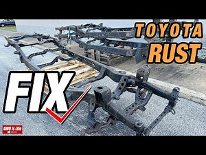 TOYOTA Tacoma Frame Rust FIX - CRC Rust Inhibitor