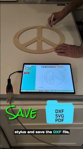 Save time and money creating dxf files for CNC machines