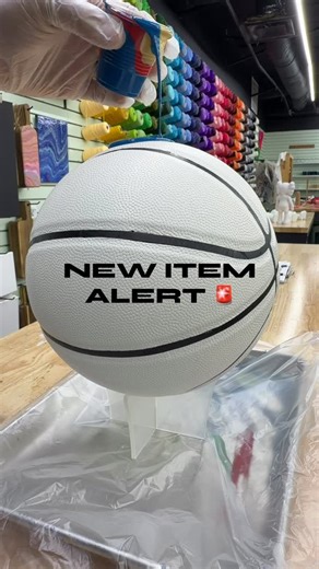 Be Creative | 🏀🎨 Calling all basketball lovers! Paint-pour your very own basketball and make it one-of-a-kind. | Instagram