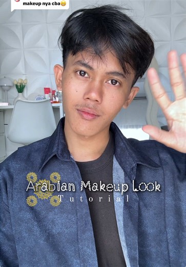 Tutorial Rias Wajah Gaya Arab Pria
