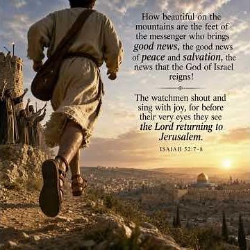 BVS07, Get Out Of Captivity, Isaiah 52 7~12, #bible #jesus #music #prayer
