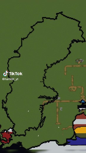 #minecraftmap #geography #earthinminecraft #harildd #minecraft #minecrafttutorial #europe #mapping #sweden #sweden🇸🇪