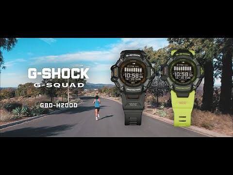 G-SQUAD GBD-H2000 Multi-Sport GPS + Heart Rate Monitor : CASIO G-SHOCK