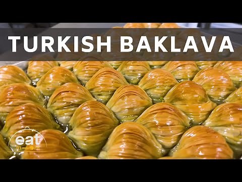 Crunchy Turkish Baklava Dessert