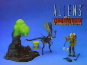 Kenner 异形 铁血战士 玩具广告 Aliens Queen Hive Playset Commercial (1994)