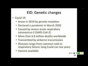 1.5 Emerging Infectious Diseases