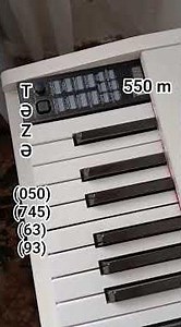Elektro Pianino 88 klaviş Təzə 0507456393 vp