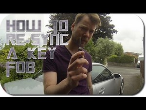 How to synchronize the remote control of the Mercedes SLK?