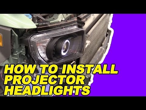 How To Install Projector Beam Headlights