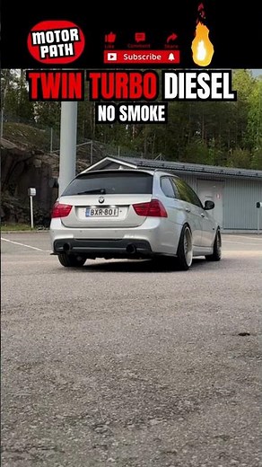 E91 335D M57 Stage 1 - Sound Like a JET ENGINE😧 #m57 #e91 #e9x #335d #dieseltuning #3series #shorts