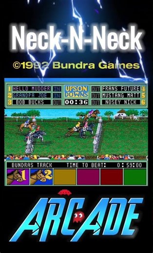 Neck-N-Neck (Machine Type: Arcade) 4K