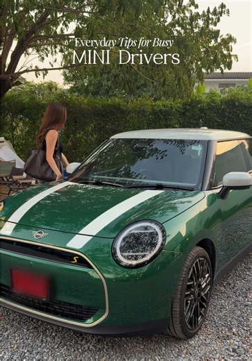 Everyday tips for forgetful MINI drivers 🚘 that makes your life with your car just got easier! ✨ #MINITH #MINIApp #MINIService