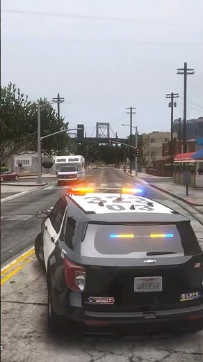 Large Vehicle Police Pursuit | LSPDFR