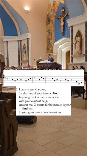 Responsorial Psalm for the 12th Sunday in Ordinary Time