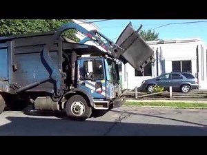 Republic Services/ Allied Waste Services 1282 Mack MR Heil front loader (watch in 1080p)