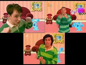 Blue’s Clues Theme - Blue Want To Play A Game (3 Hosts)