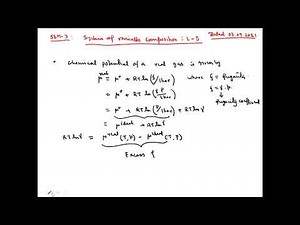 System of Variable Composition (Part V): Lecture 5
