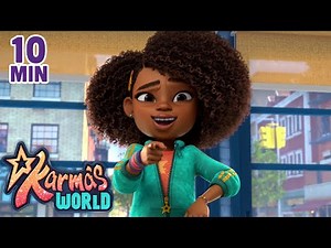 10 Minutes of Karma Singing "Here's My Introduction" 🎤🎶 Karma's World | Netflix