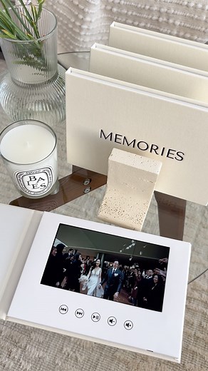 POV: You turn your wedding video into a coffee table book 凉✨ #videobook #weddingvideo #weddingvideography #memmoly #keepsake #memories #weddinggift #anniversarygift #smallbusinessaustralia | Memmoly | Facebook