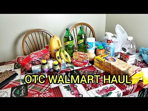 OTC Walmart Haul |Caresource Rewards Card