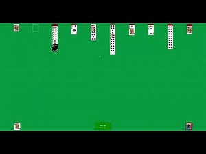 Playing Spider Solitaire for Windows XP