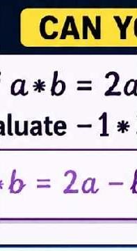 Binary Operations