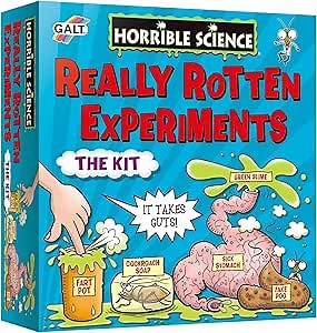 Galt Toys, Horrible Science - Really Rotten Experiments, Science Kit for Kids, Ages 8 Years Plus