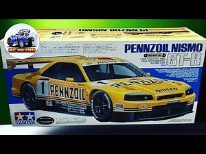 e276: Tamiya TA03F High Performance Racing Car PENNZOIL NISMO Skyline GT-R Special Kit #58239