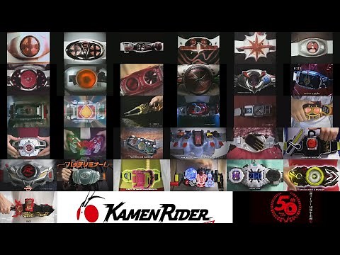 Kamen Rider 50th Anniversary Henshin Belt Toy Commercials CM (Ichigo - Saber)