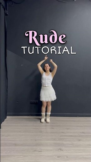 #RUDE by #HEARTS2HEARTS Dance TUTORIAL | Slow speed 75% + mirrored