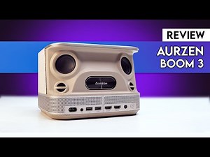 Aurzen Boom 3 Projector Review | Do You Even Need a TV?