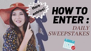 2.3K views · 41 reactions | In this video tutorial we'll explain how to get extra entries from daily entry sweepstakes. It's pretty easy when we show you how. SA has the largest list of daily entry allowed sweepstakes online. https://www.sweepsadvantage.com/daily-sweepstakes.html | Sweepstakes Advantage | Facebook
