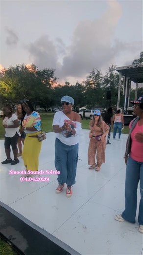 Big Mucci's "Biker's Shuffle" line dance @ Pompano Beach's Smooth Sounds Soirée (04/04/2026).