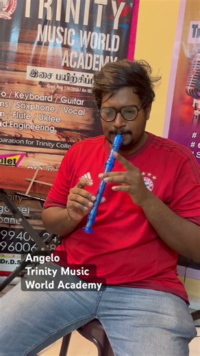 D Major Scale in Recorder flute